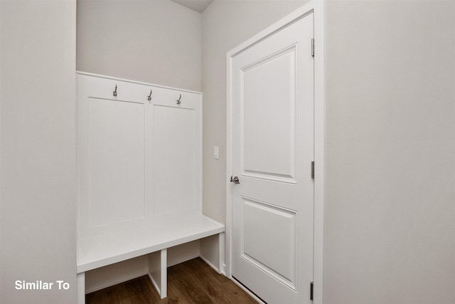 605 NW Compass Ave, Waukee, IA 50263 - mudroom featuring dark wood-style floors