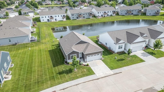 210 SE Willow Run Ln, Ankeny, IA 50021 - aerial view of residential area featuring a large body of water