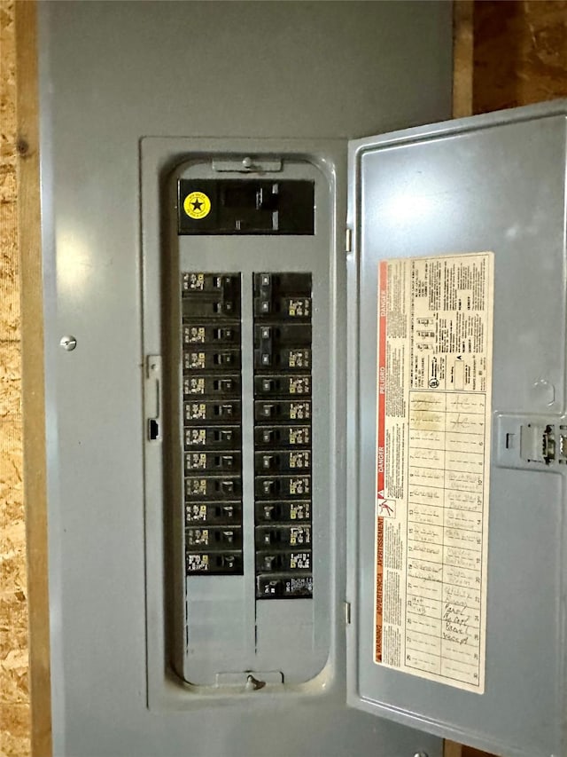 602 8th St, Malcom, IA 50157 - utility room with electric panel