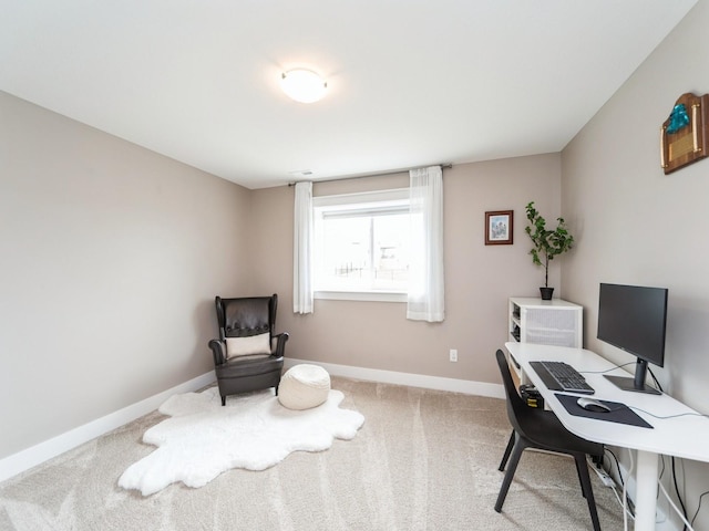 712 Mallard Pointe Dr NW, Bondurant, IA 50035 - carpeted office featuring baseboards