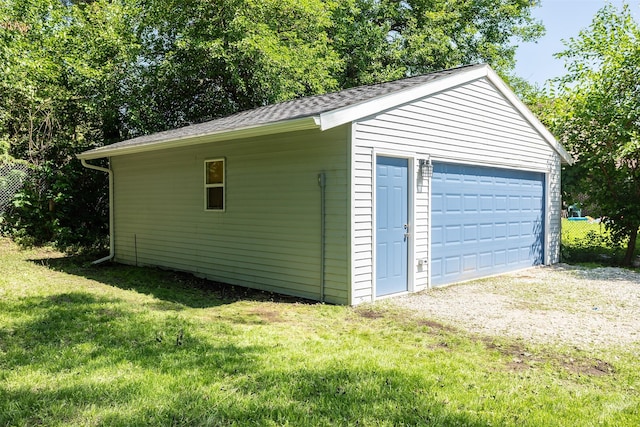 2311 Williams St, Des Moines, IA 50317 - view of detached garage