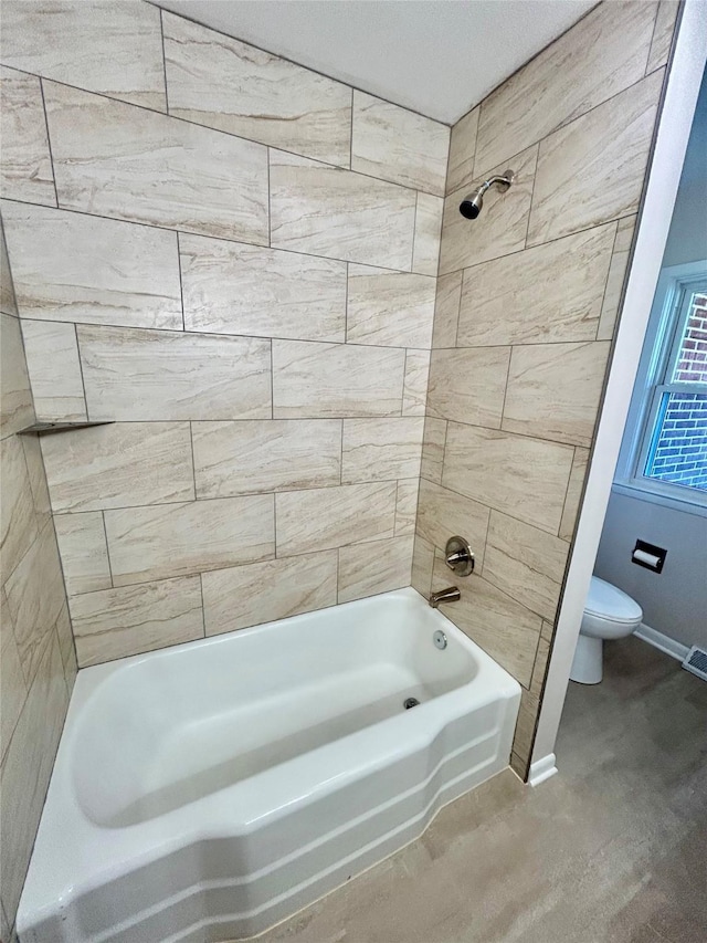 2327 Glenbrook Dr, Des Moines, IA 50316 - bathroom with toilet and  shower combination