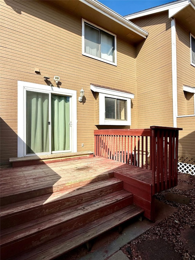 2519 W 1st St, Ankeny, IA 50023 - view of wooden deck