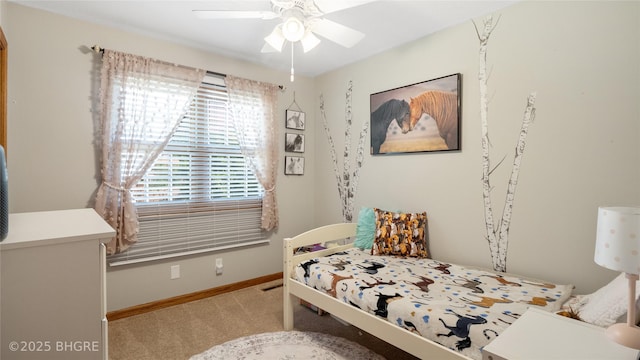 608 E 15th St N, Newton, IA 50208 - bedroom featuring carpet flooring and ceiling fan