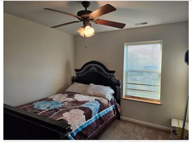 1096 Buchanan St, Des Moines, IA 50316 - bedroom with carpet floors and a ceiling fan