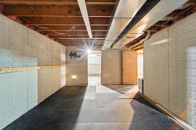 1228 64th St, West Des Moines, IA 50266 - view of unfinished basement