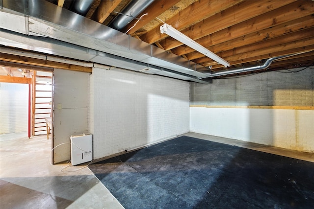 1228 64th St, West Des Moines, IA 50266 - view of unfinished below grade area