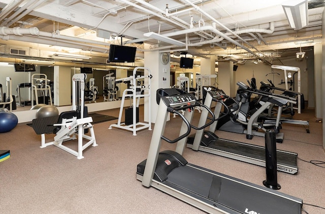 400 Walnut St Unit 901, Des Moines, IA 50309 - view of exercise room