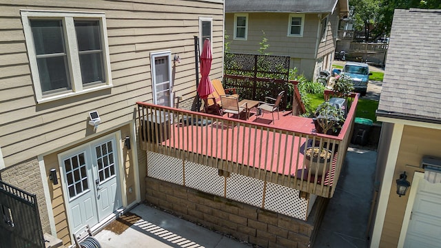 1346 48th St, Des Moines, IA 50311 - view of deck