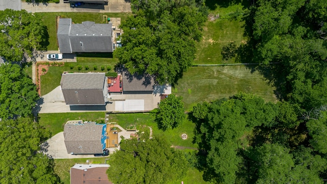 1346 48th St, Des Moines, IA 50311 - bird's eye view