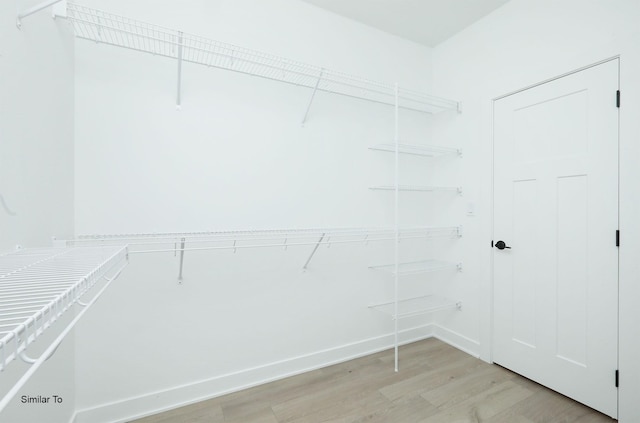 2410 NE 6th St, Grimes, IA 50111 - spacious closet with light wood finished floors