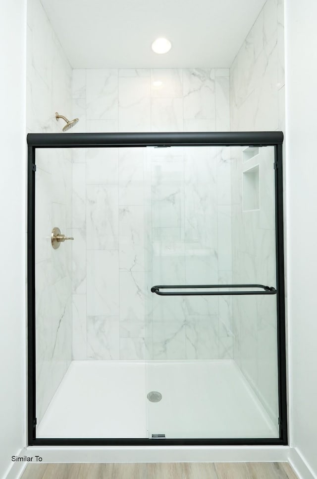 2408 NE 6th St, Grimes, IA 50111 - bathroom with a shower stall