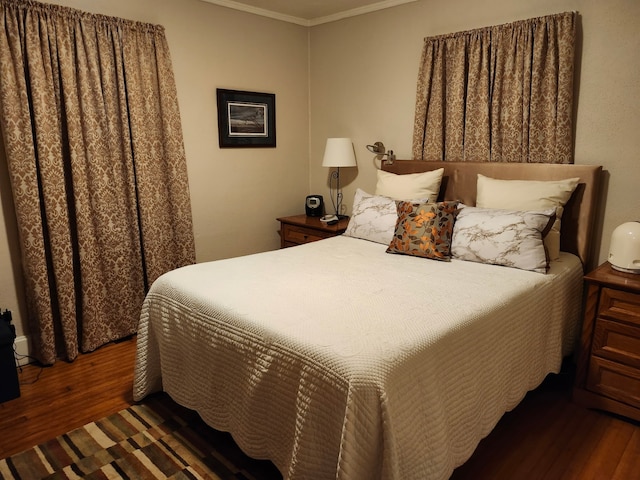 2730 53rd St, Des Moines, IA 50310 - bedroom featuring crown molding and wood finished floors