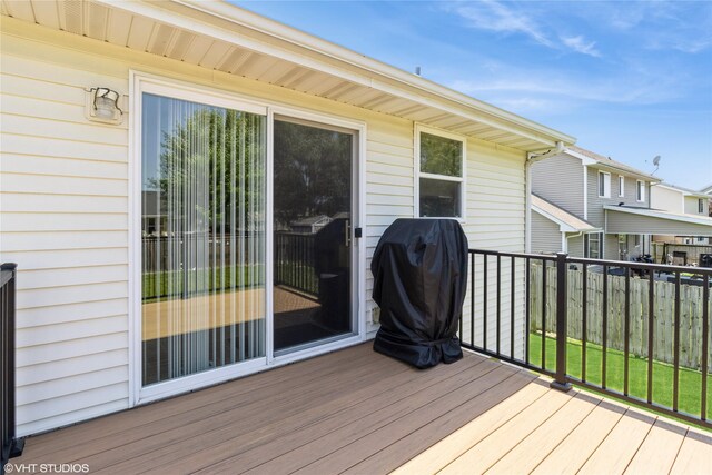 200 Walnut Dr NW, Bondurant, IA 50035 - deck featuring grilling area