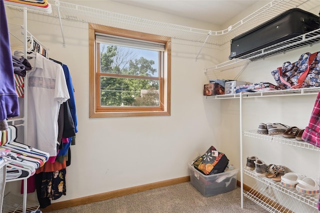 6843 NW 5th St, Des Moines, IA 50313 - spacious closet with carpet flooring
