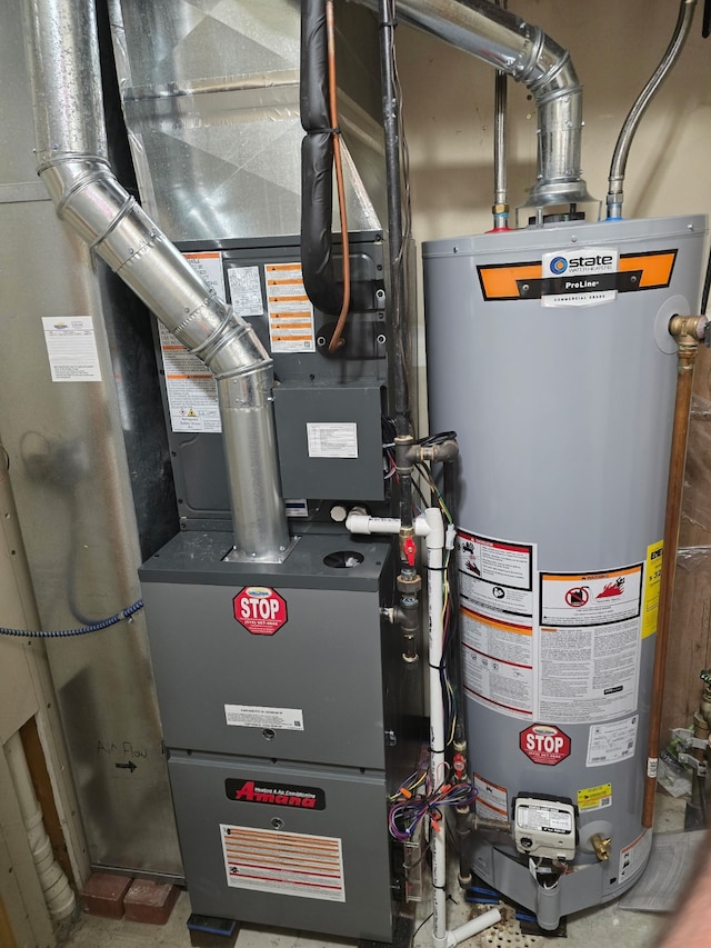 2101 Meadow Ct Unit 304, Des Moines, IA 50320 - utilities with gas water heater and heating unit