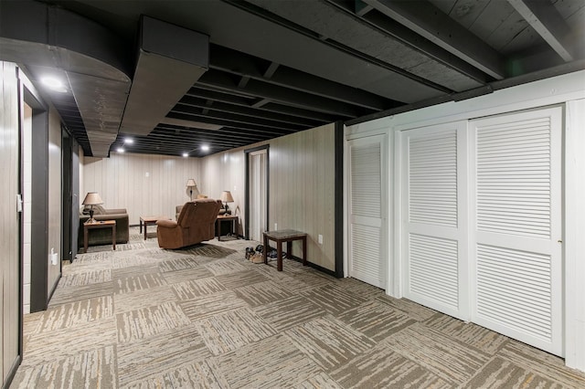 2904 Shadyoak Dr, Des Moines, IA 50310 - finished basement featuring carpet flooring