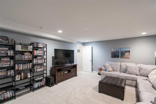 1165 Locust St, Waukee, IA 50263 - living room with carpet and recessed lighting