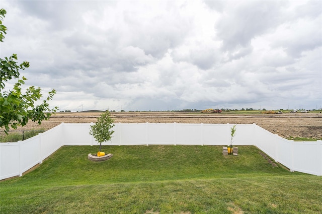 1165 Locust St, Waukee, IA 50263 - fenced backyard with a rural view