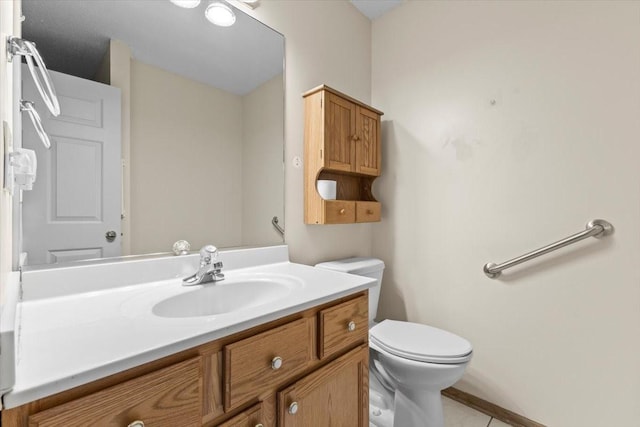 130 NW Georgetown Blvd Unit 4, Ankeny, IA 50023 - bathroom with vanity and tile patterned floors