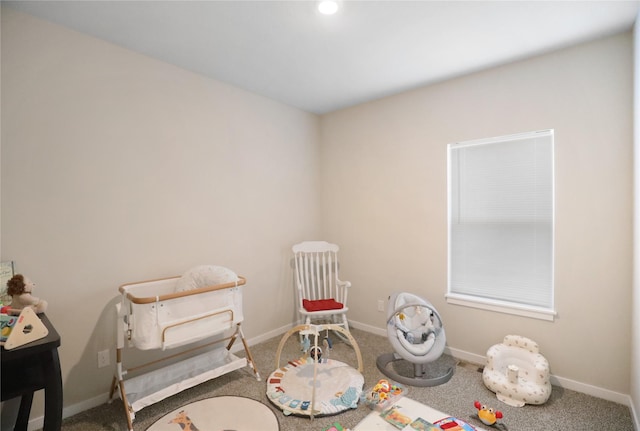 70 Prairie Bluff Dr, Waukee, IA 50263 - recreation room featuring carpet flooring and recessed lighting
