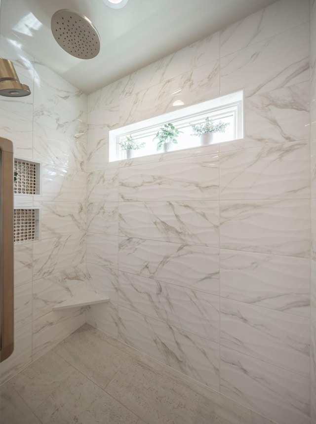 255 S 41st St Unit 171, West Des Moines, IA 50265 - full bath featuring a marble finish shower