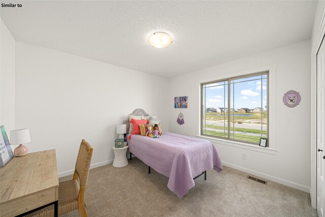 1620 NW Jackson Dr, Ankeny, IA 50023 - carpeted bedroom featuring baseboards and a textured ceiling