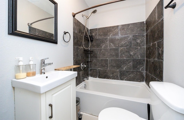 3416 Garfield Ave, Des Moines, IA 50317 - full bathroom featuring bathtub / shower combination and vanity