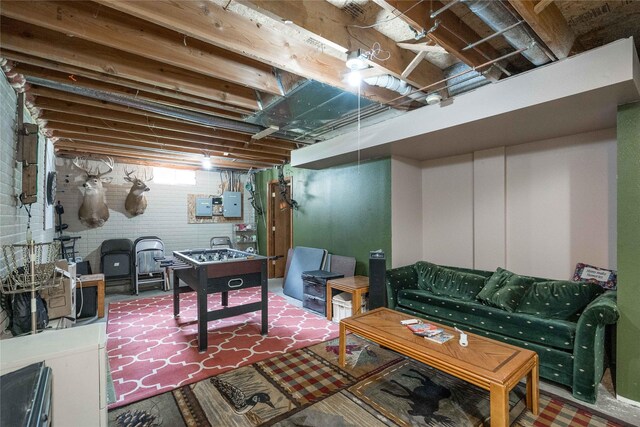 130 SW Meadowlark Ct, Ankeny, IA 50023 - below grade area with electric panel