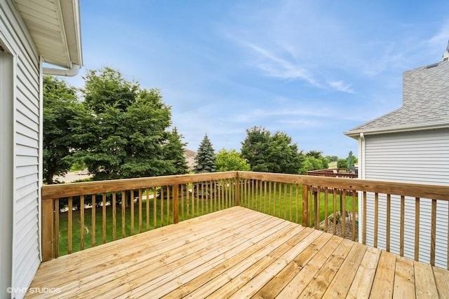 8318 Boulder Dr, West Des Moines, IA 50266 - view of deck