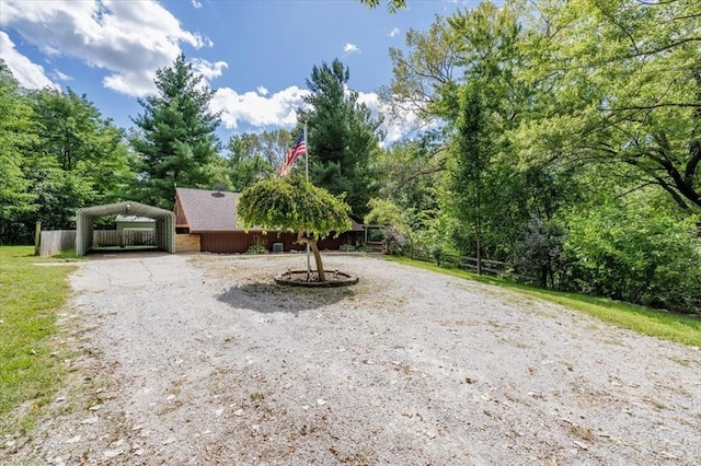 407 E Mckinney St, Runnells, IA 50237 - view of yard with a carport