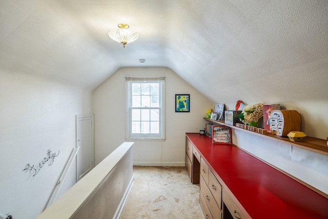 1209 Edgemont St, Des Moines, IA 50315 - additional living space featuring lofted ceiling and light carpet