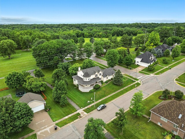 2400 Ridgetop Cir, Ames, IA 50014 - bird's eye view of a heavily wooded area