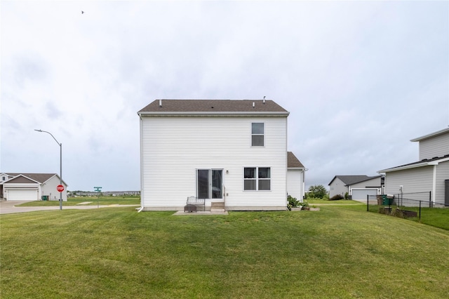 3635 Linden Dr SW, Bondurant, IA 50035 - rear view of house featuring entry steps