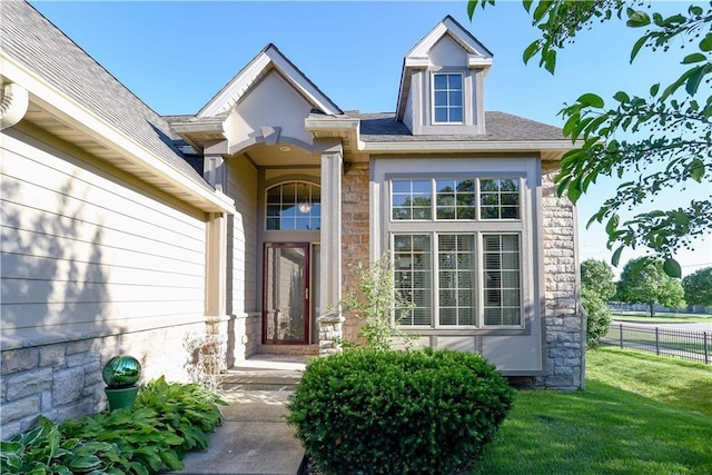 1699 Glade Dr SW, Altoona, IA 50009 - view of exterior entry featuring stone siding