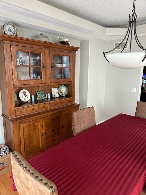 4017 160th St, Urbandale, IA 50323 - dining space with wood finished floors