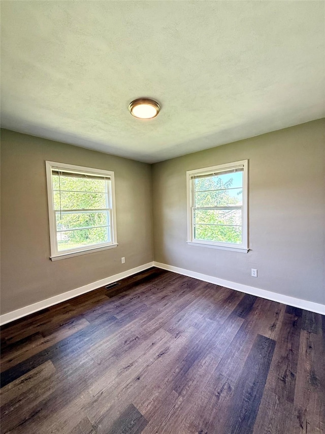211 E Leach Ave, Des Moines, IA 50315 - unfurnished room with plenty of natural light and dark wood-type flooring