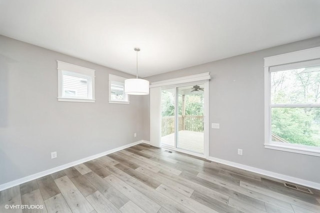 112 Hickory Way, Polk City, IA 50226 - empty room featuring healthy amount of natural light and light wood finished floors