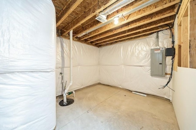 112 Hickory Way, Polk City, IA 50226 - unfinished below grade area featuring electric panel