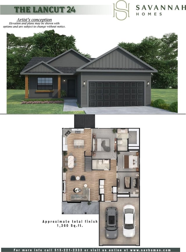 305 S Valley View Dr, Norwalk, IA 50211 - view of home floor plan