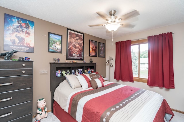530 N 9th St, Carlisle, IA 50047 - bedroom featuring carpet and ceiling fan