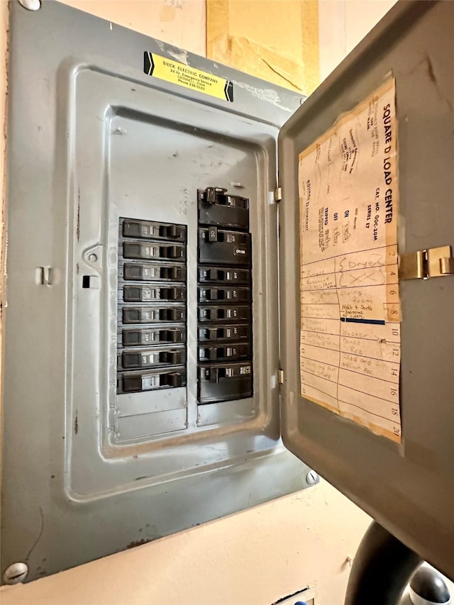 206 Main St, Grinnell, IA 50112 - utility room featuring electric panel
