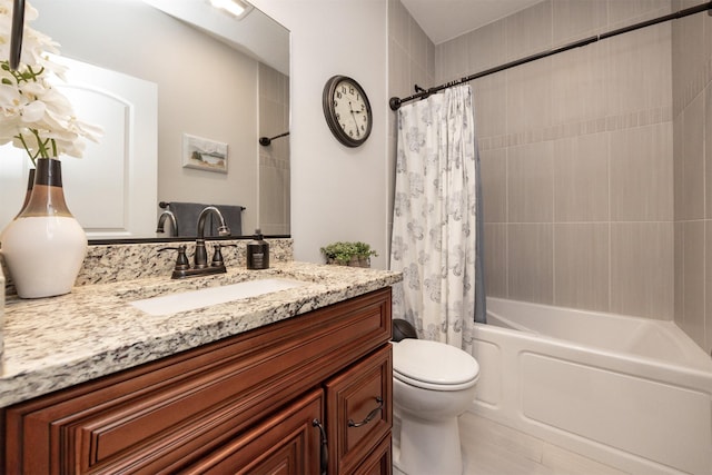 9824 Dunmore Cir, Johnston, IA 50131 - full bath with vanity and shower / bath combination with curtain
