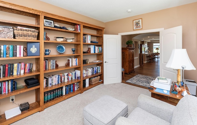 17475 Baxter Dr, Clive, IA 50325 - living room with arched walkways and carpet