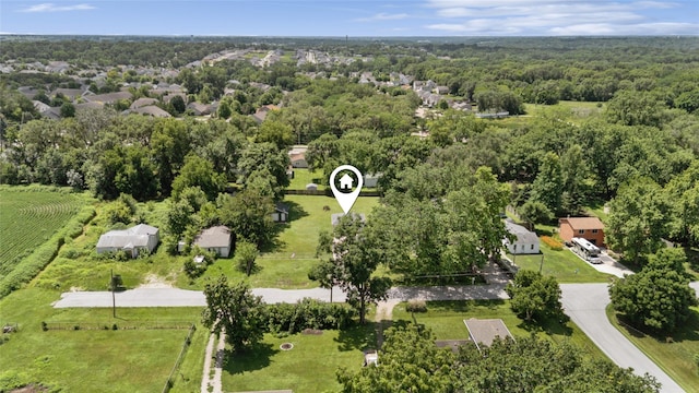 4935 NE 39th Ave, Des Moines, IA 50317 - aerial view of a heavily wooded area