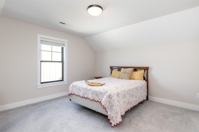 2930 Green Hills Dr, Ames, IA 50014 - bedroom featuring carpet flooring and vaulted ceiling