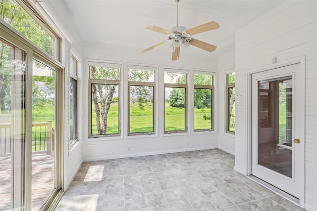 1069 Glen Oaks Dr, West Des Moines, IA 50266 - unfurnished sunroom featuring plenty of natural light