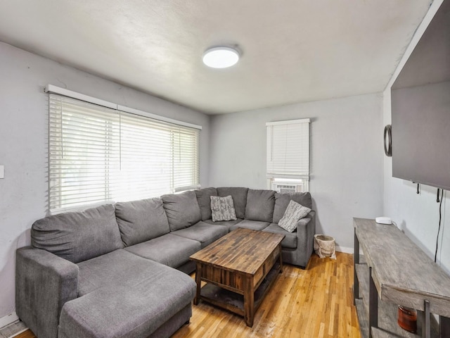 3504 27th St, Des Moines, IA 50310 - living area featuring light wood finished floors and baseboards