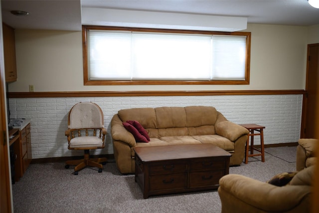 205 E 23rd St N, Newton, IA 50208 - living area with plenty of natural light and light carpet