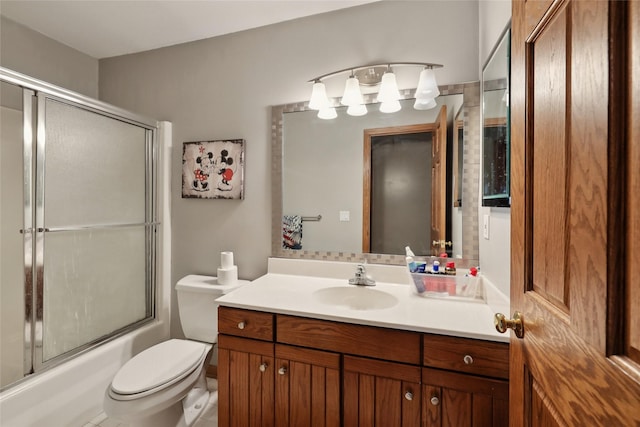 940 High Ave, Newton, IA 50208 - bathroom featuring vanity and enclosed tub / shower combo